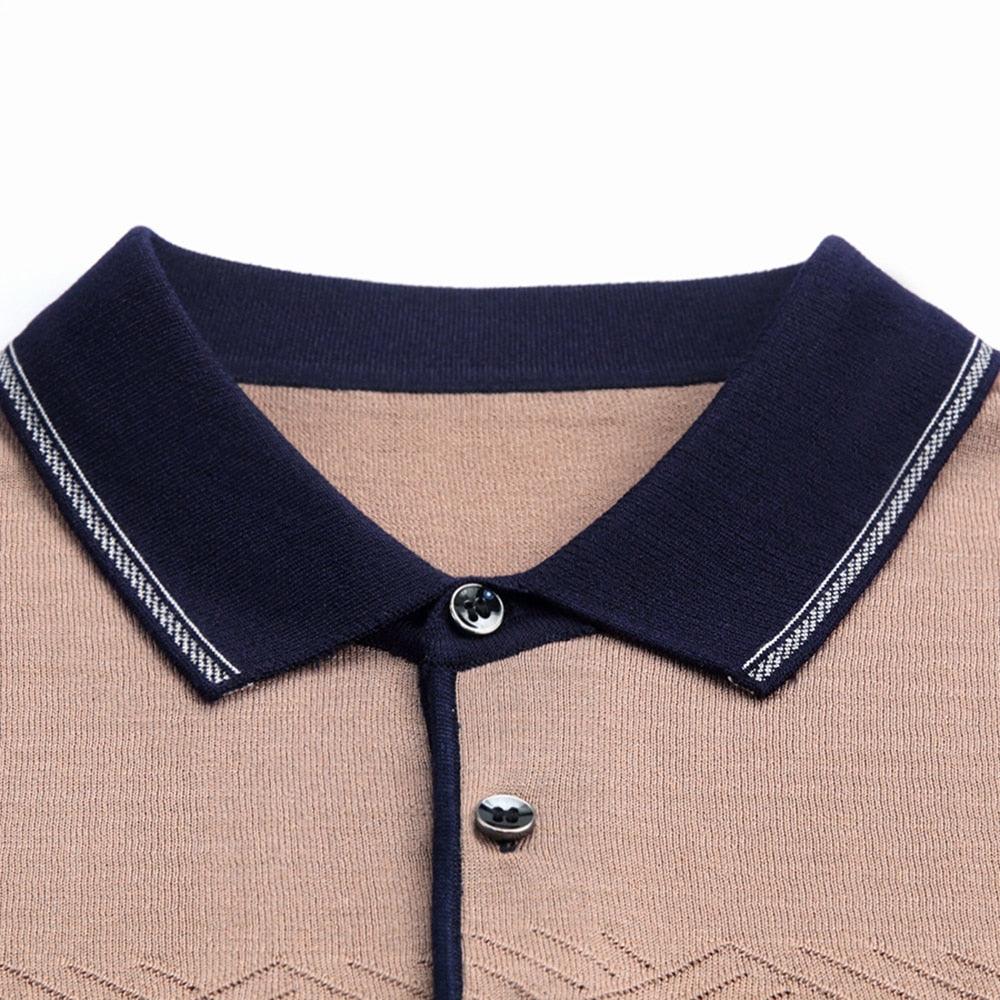 Camisa Polo Listrada Premium Masculina - Loja Sampaio