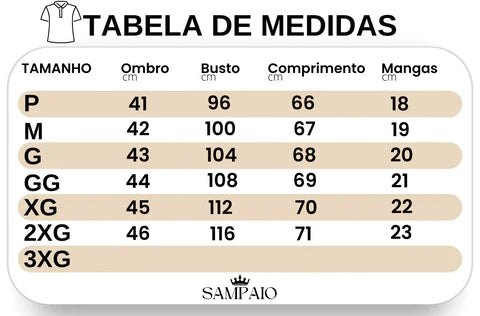 Camisa Masculina Polo Quality Fashion - Loja Sampaio