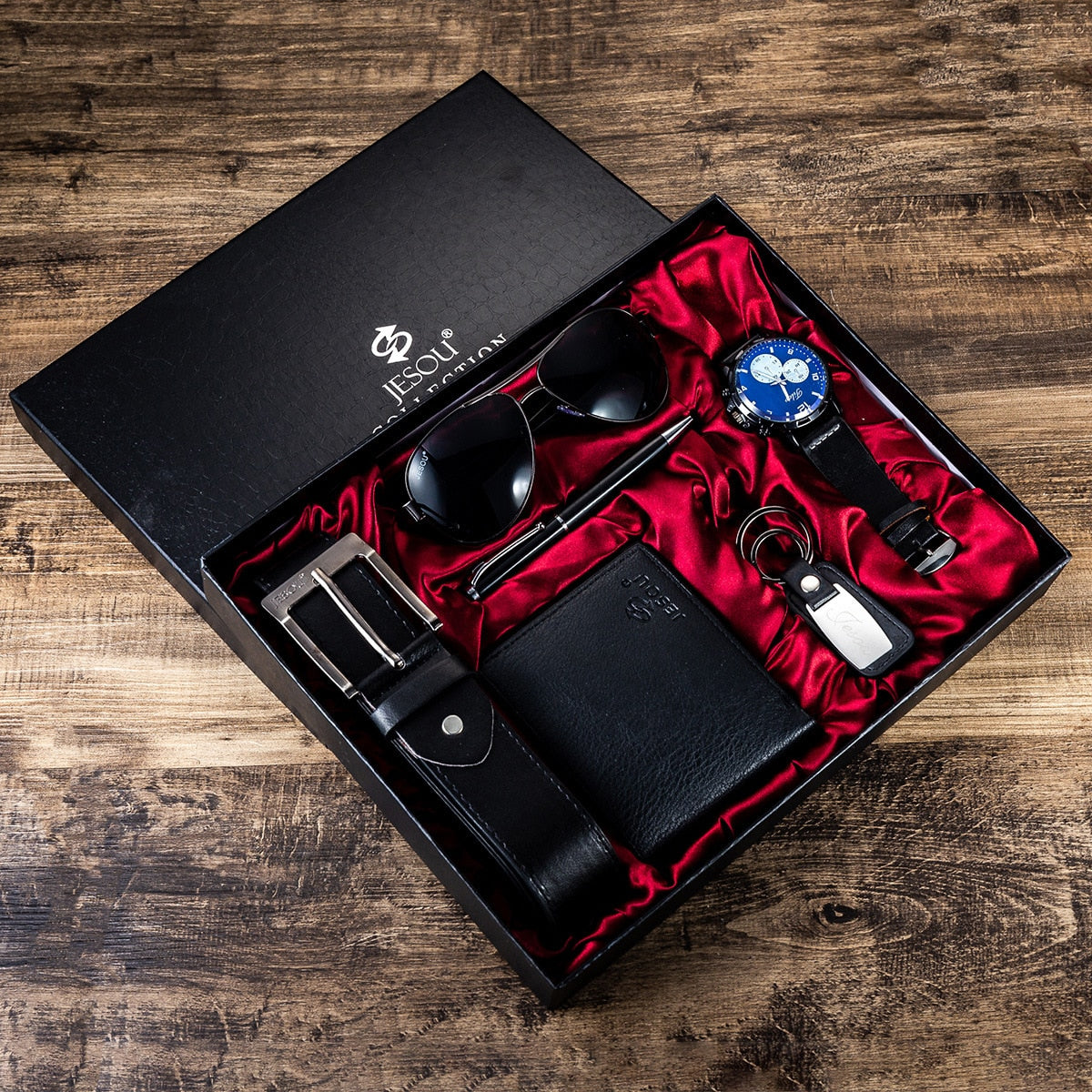 Kit Jesou de Luxo Masculino www.lojasampaio.com.br