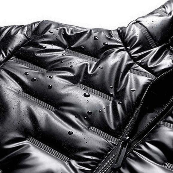 Casaco Masculino Preto Bolha Acolchoado www.lojasampaio.com.br