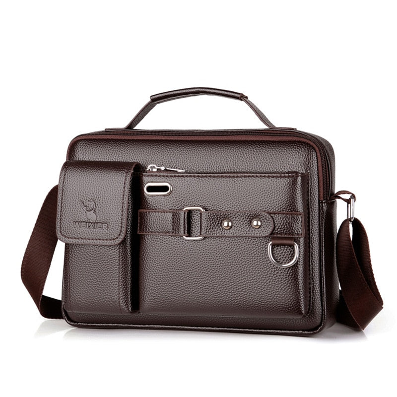 Bolsa Masculina de Couro Luxury