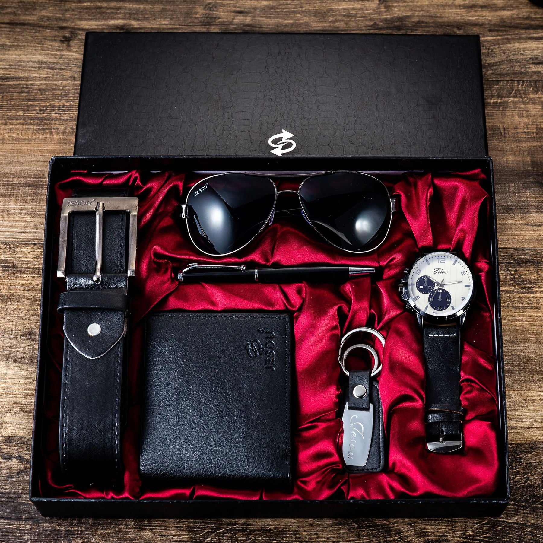 Kit Jesou de Luxo Masculino www.lojasampaio.com.br