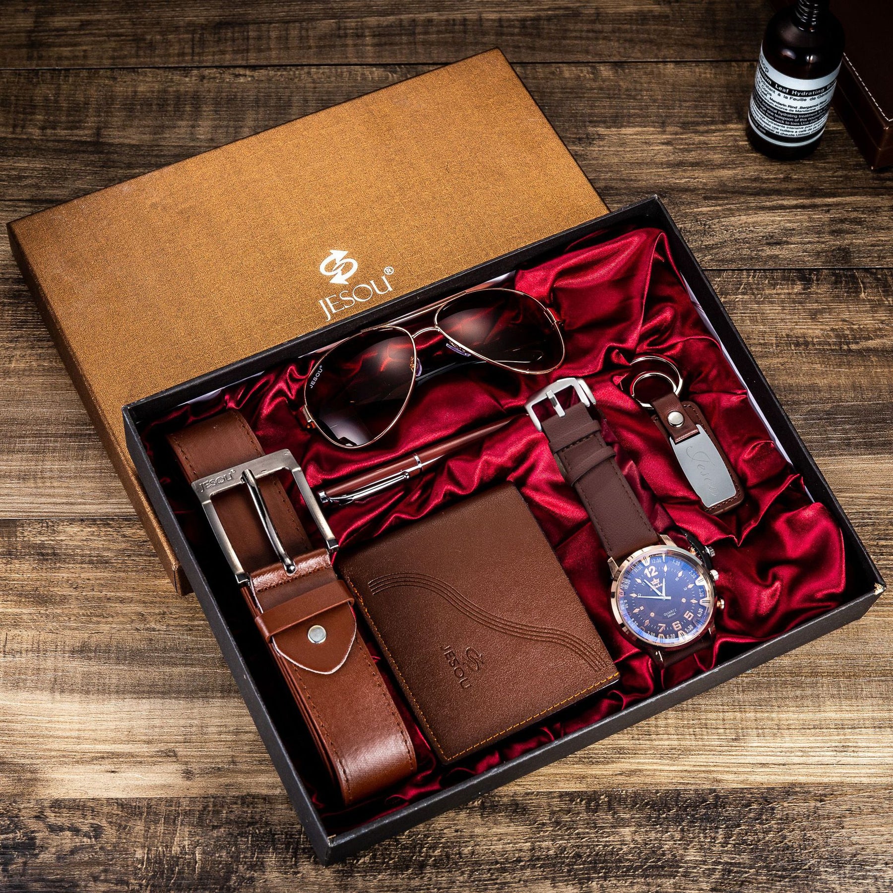 Kit Jesou de Luxo Masculino www.lojasampaio.com.br