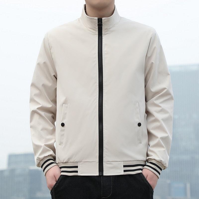 Jaqueta Masculina com Zíper Fashion www.lojasampaio.com.br