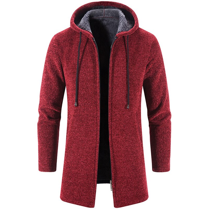 Casaco Longo Masculino com Capuz www.lojasampaio.com.br