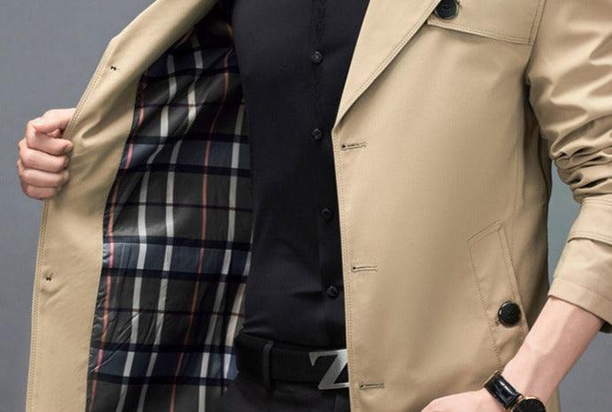 Sobretudo Masculino Elegancy www.lojasampaio.com.br