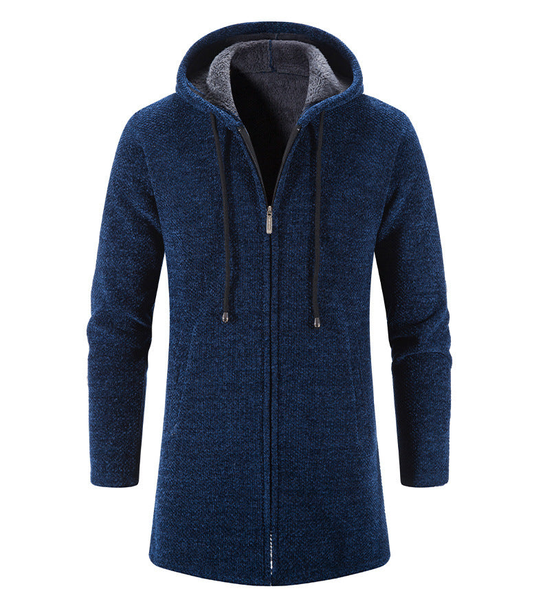 Casaco Longo Masculino com Capuz www.lojasampaio.com.br