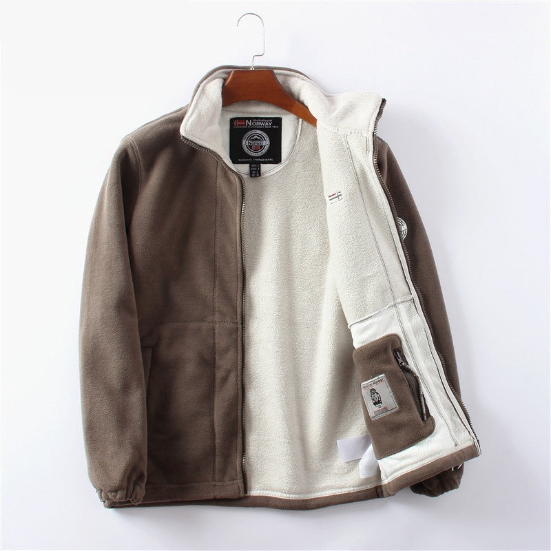 Moletom Jaqueta Masculino com Zíper www.lojasampaio.com.br