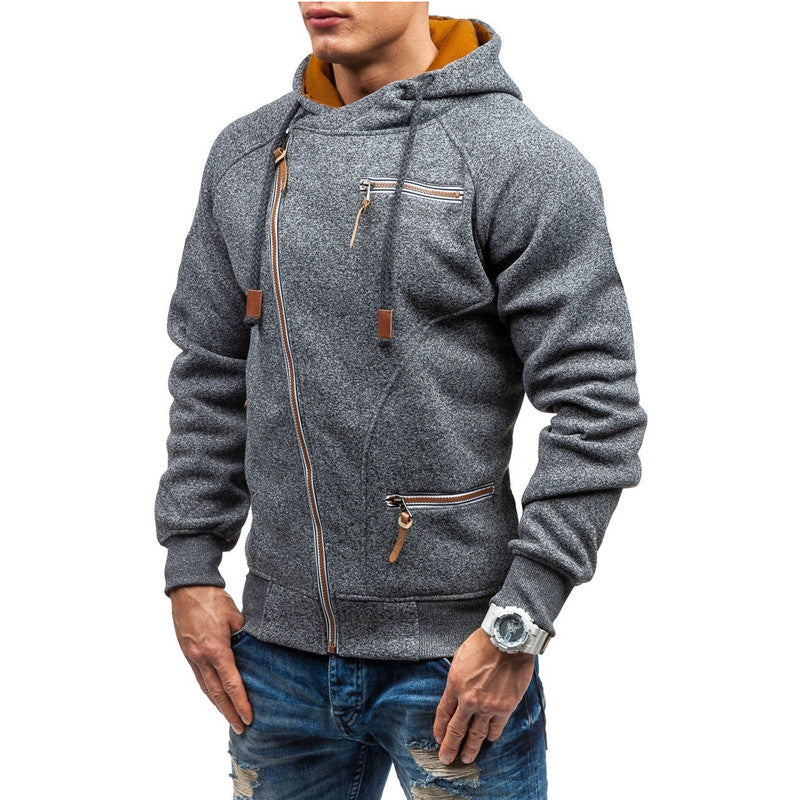 Moletom Masculino com Zíper Daft www.lojasampaio.com.br