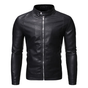 Jaqueta Masculina de Couro Classic Sampaio® www.lojasampaio.com.br