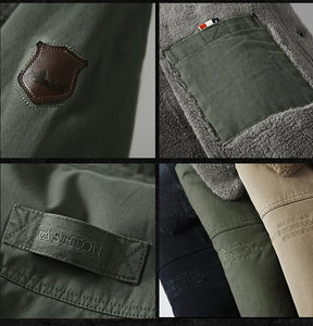 Jaqueta Militar Masculina Interior de Lã Sampaio®