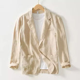 Blazer Masculino de Linho Slim Fit Sampaio® S1046 www.lojasampaio.com.br