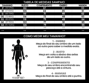 Jaqueta Masculina Sampaio Teun®