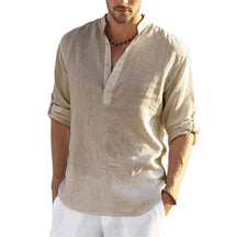 Camisa Masculina de Linho Sampaio® S1329