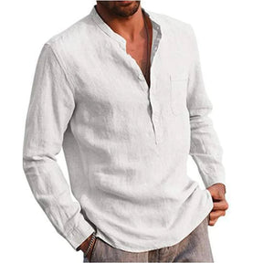 Camisa de Linho Masculina Sampaio® S1330 www.lojasampaio.com.br