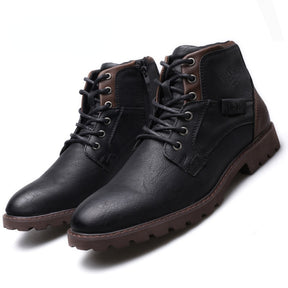 bota de couro masculina www.lojasampaio.com.br