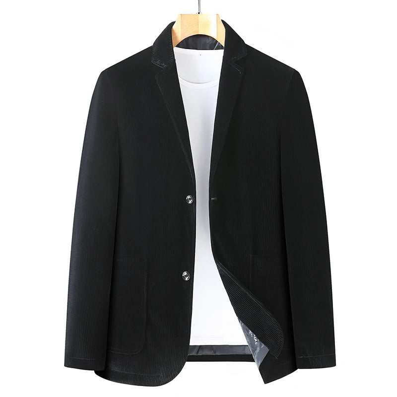 Blazer Masculino Plus Size Veludo