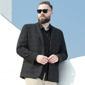 blazer masculino plus size www.lojasampaio.com.br