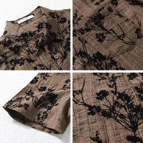 Camisa Masculina Floral Sampaio® S1340