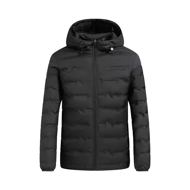 Jaqueta Puffer com Capuz Masculina Sampaio® www.lojasampaio.com.br