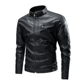 Jaqueta Masculina de Couro Sampaio® S1094 www.lojasampaio.com.br