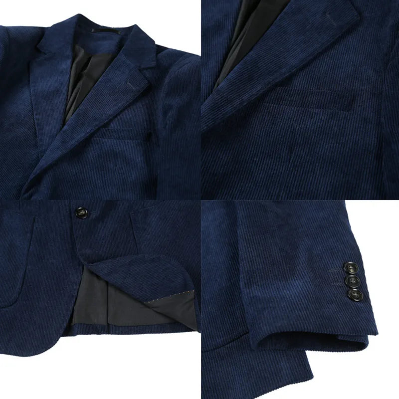 Blazer Masculino de Veludo Sampaio® S1208