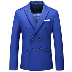 Blazer Masculino Slim Transpassado Sampaio® S1286 www.lojasampaio.com.br