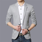 blazer masculino slim fit social moderno www.lojasampaio.com.br