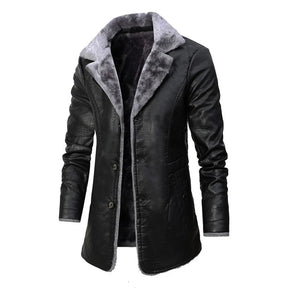 Sobretudo de Couro Masculino Sampaio® S1255 www.lojasampaio.com.br