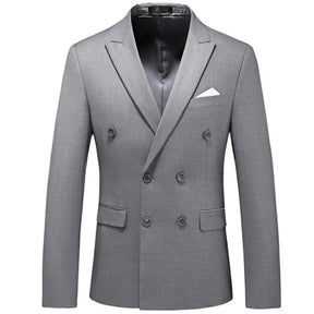 Blazer Masculino Slim Transpassado Sampaio® S1286 www.lojasampaio.com.br