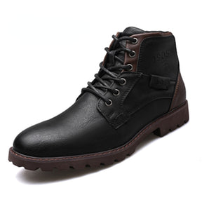 bota de couro masculina www.lojasampaio.com.br