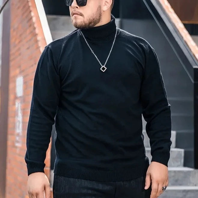 Suéter Plus Size Gola Alta Masculino Sampaio®