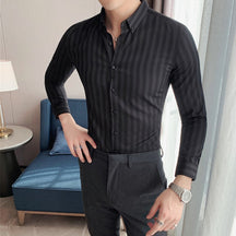 Camisa Social Masculina Slim Sampaio®