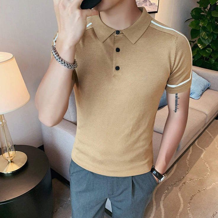 Camisa Polo Masculina Amias