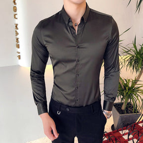 camisa social masculina, camisa masculina, camisa manga longa