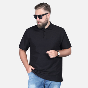 Camisa Masculina Plus Size Polo Básica