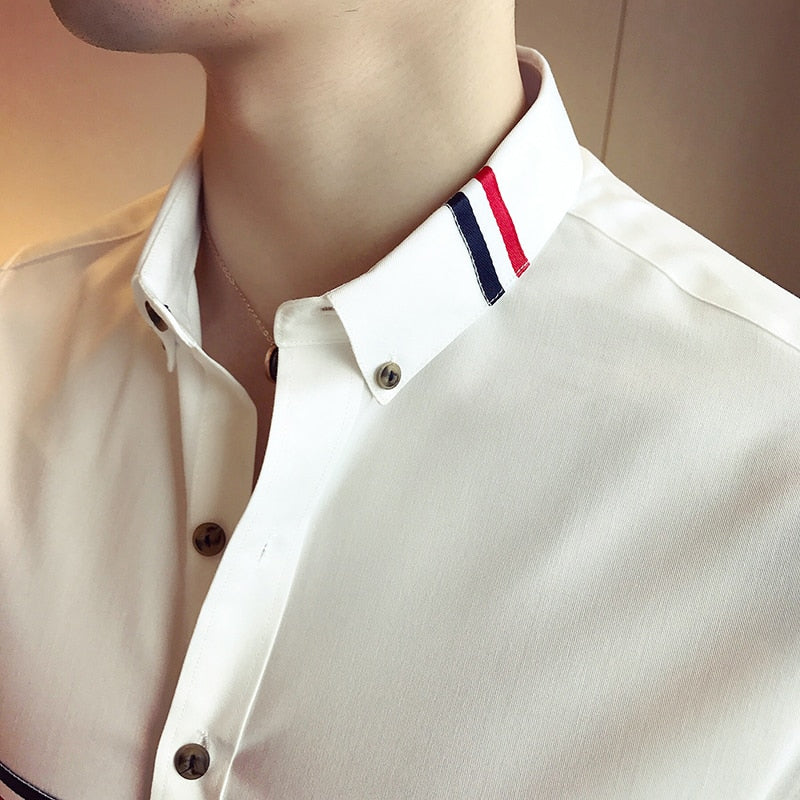 Camisa Social Masculina Monaco Branco - Loja Sampaio