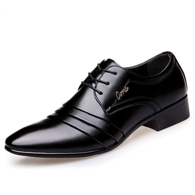 Sapato Social Preto Masculino Greta