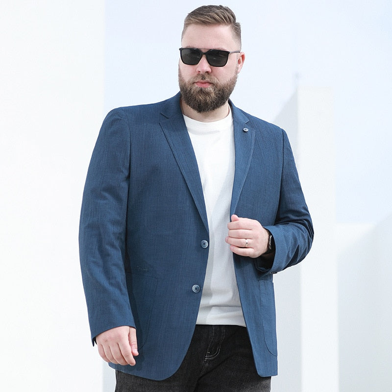 blazer masculino plus size www.lojasampaio.com